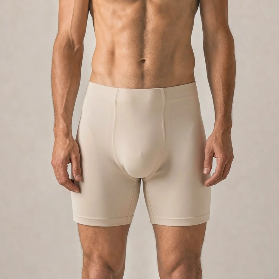Formday men's underwear - AURUM LockFit flagship seamless boxer brief - Front close-up