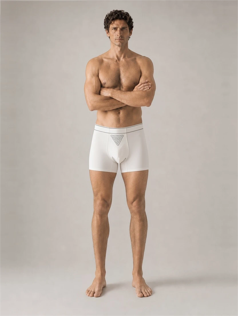 Formday men's underwear - S500 AeroMove Modal boxer brief - catalog model image