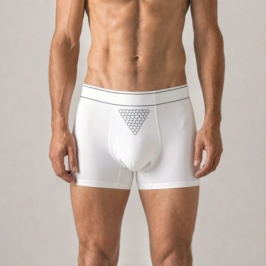 Formday men's underwear - S500 AeroMove Modal boxer brief - Front close-up