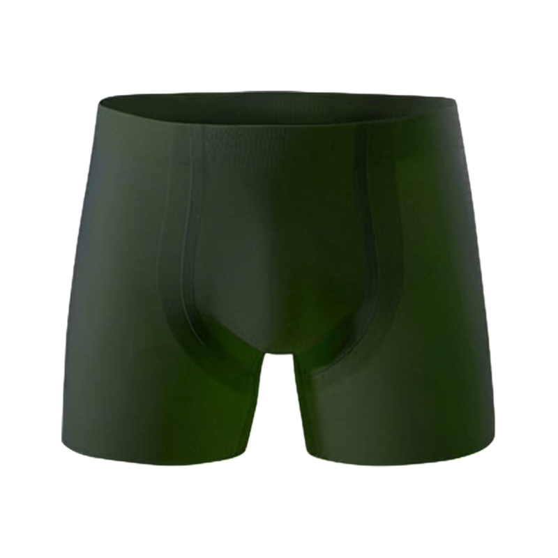 Formday men's underwear - AURUM LockFit flagship seamless boxer brief - Dark Green color option