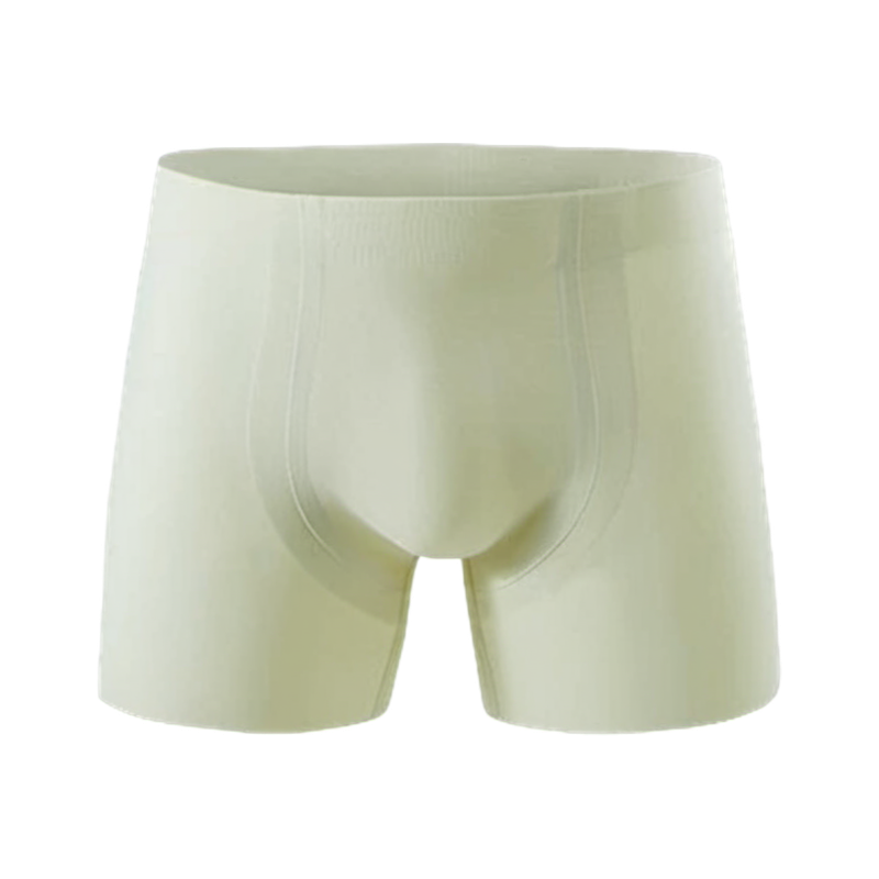 Formday men's underwear - AURUM LockFit flagship seamless boxer brief - Ivory color option