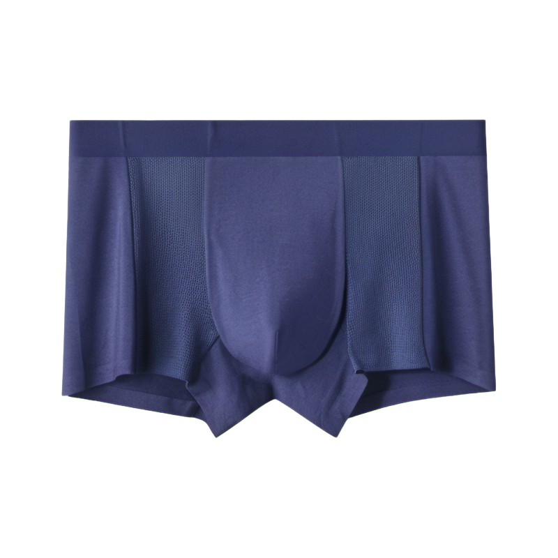 Formday men's underwear - M700 AeroModal 190 boxer brief with ventilation structure - Navy Blue color option