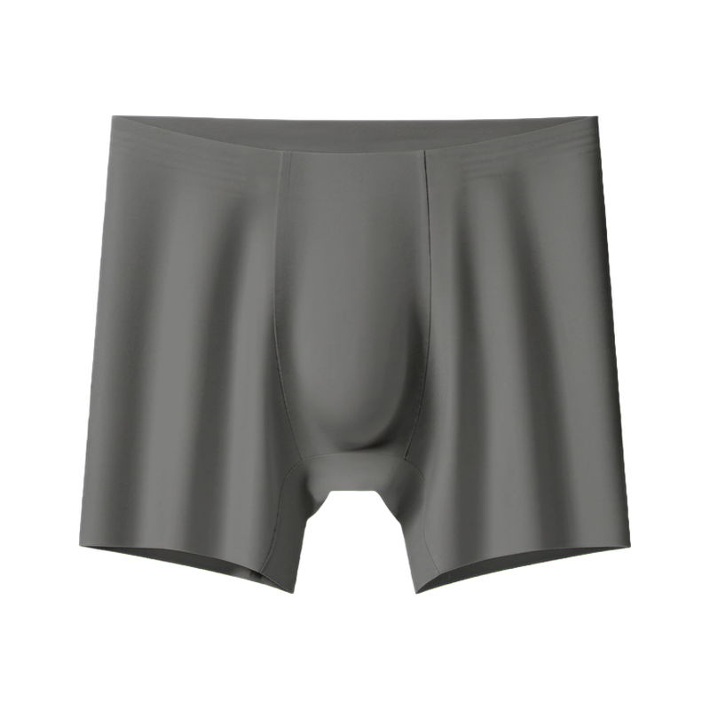 Formday AURUM seamless underwear with lower-bulk refinement in Dark Gray.
